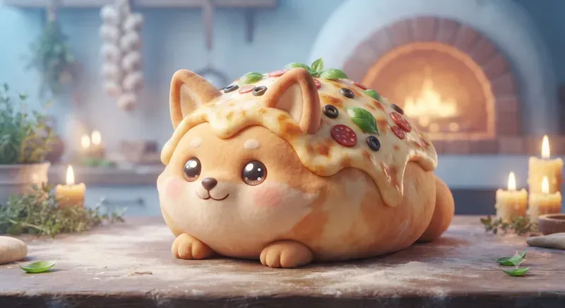 3D Kawaii Foodie Friends