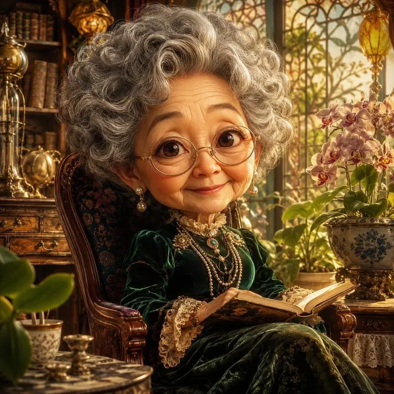 Luxury Vintage Caricature Portraits