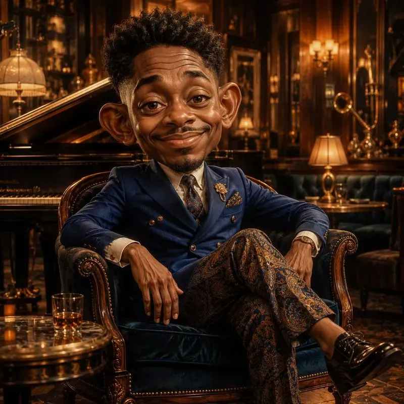 Luxury Vintage Caricature Portraits