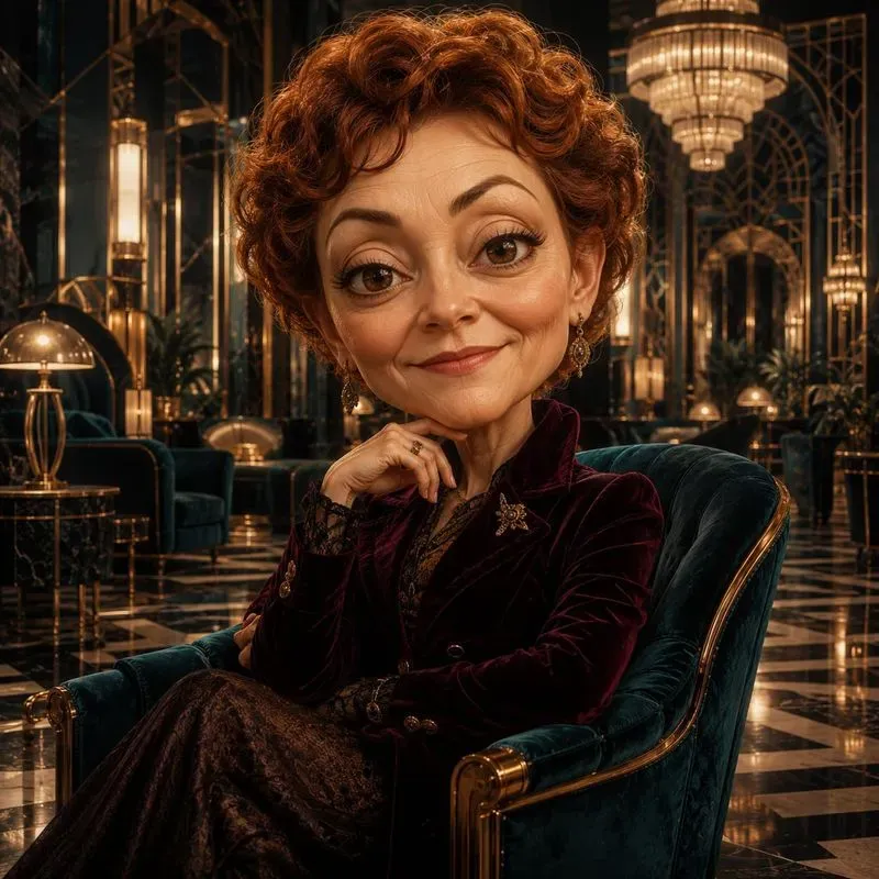Luxury Vintage Caricature Portraits