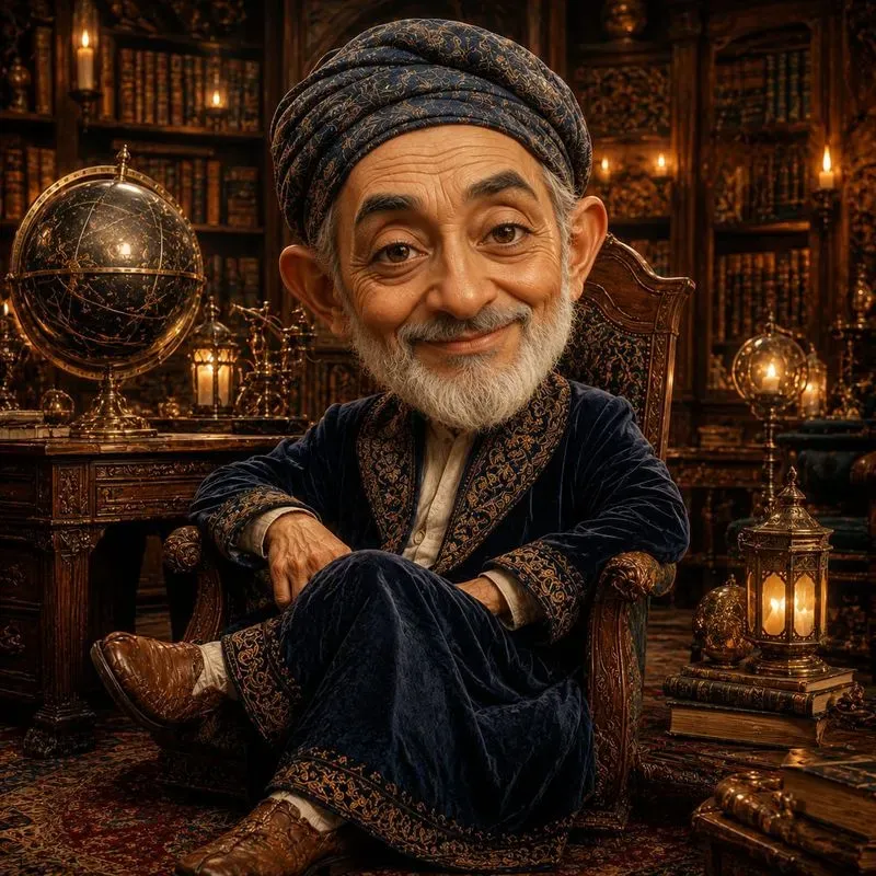Luxury Vintage Caricature Portraits