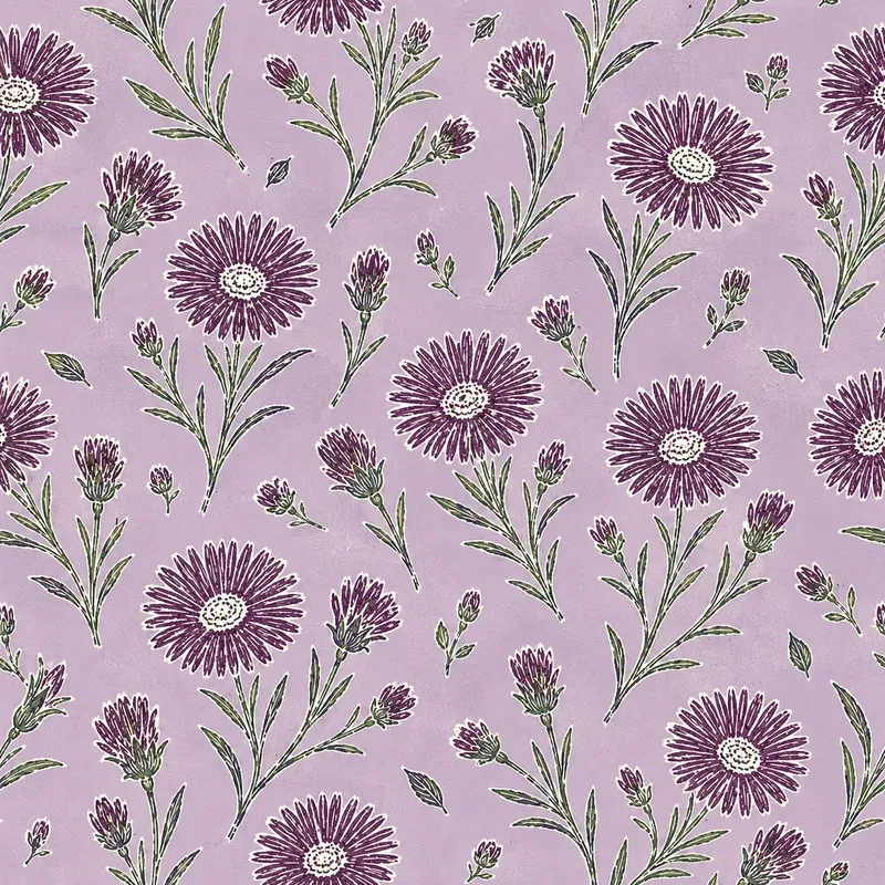 Birth Flower Monthly Patterns