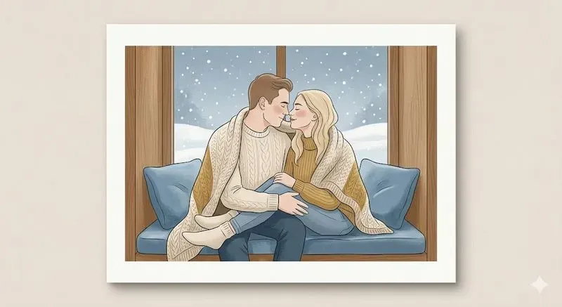 Romantic Couple Art Print Studios