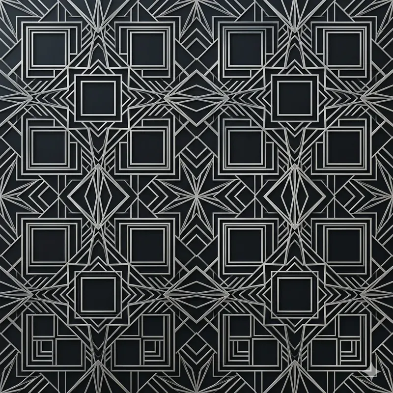 Luxury Art Deco Seamless Vector Patterns