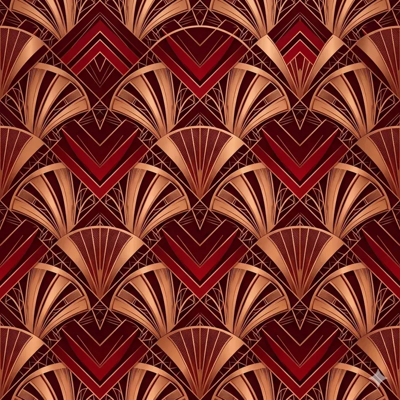 Luxury Art Deco Seamless Vector Patterns