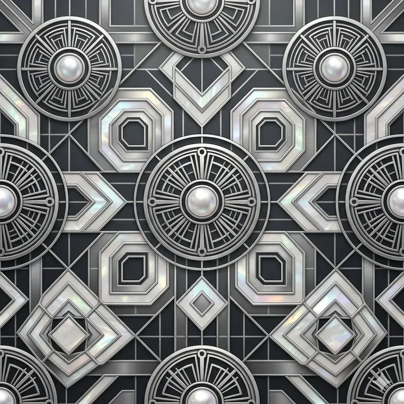 Luxury Art Deco Seamless Vector Patterns