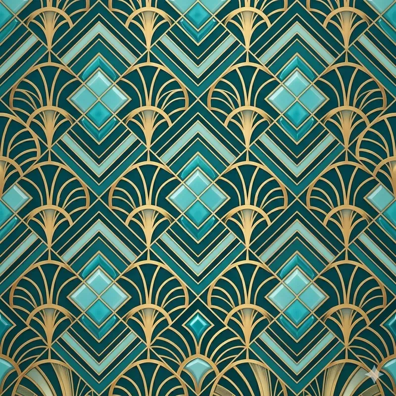 Luxury Art Deco Seamless Vector Patterns