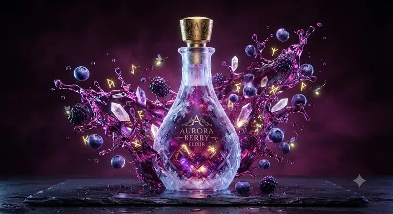 Ultrarealistic Fantasy Beverage Ads