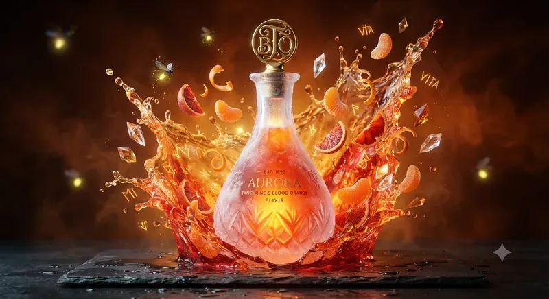 Ultrarealistic Fantasy Beverage Ads