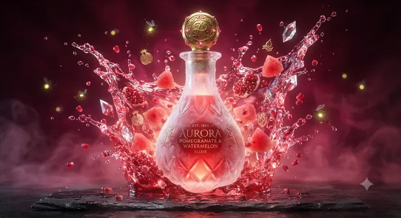 Ultrarealistic Fantasy Beverage Ads