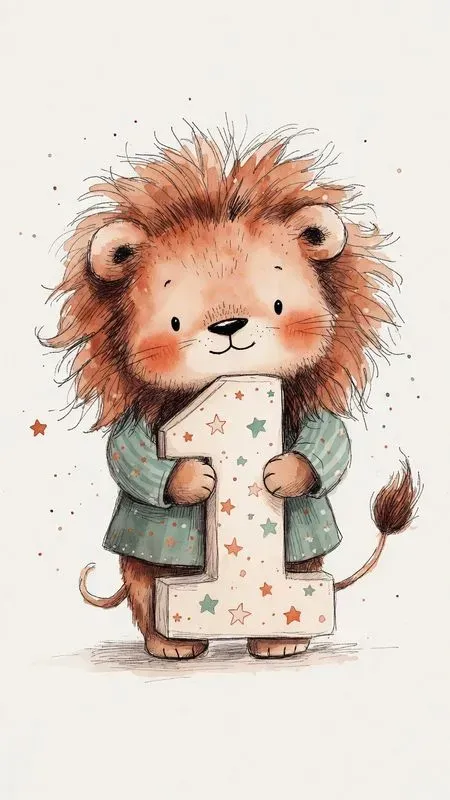 Cute Birthday Animal Clipart