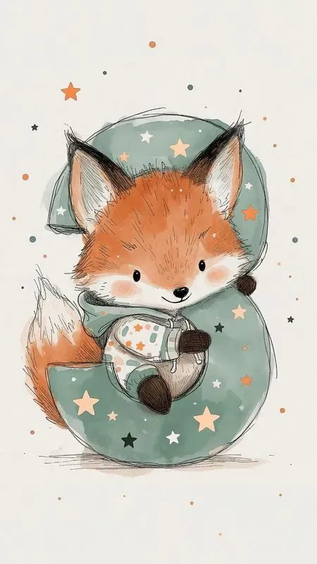 Cute Birthday Animal Clipart