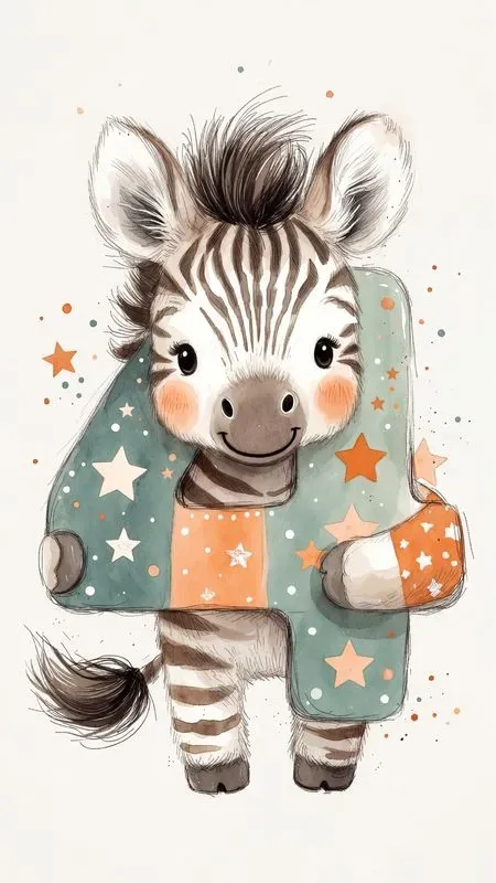 Cute Birthday Animal Clipart