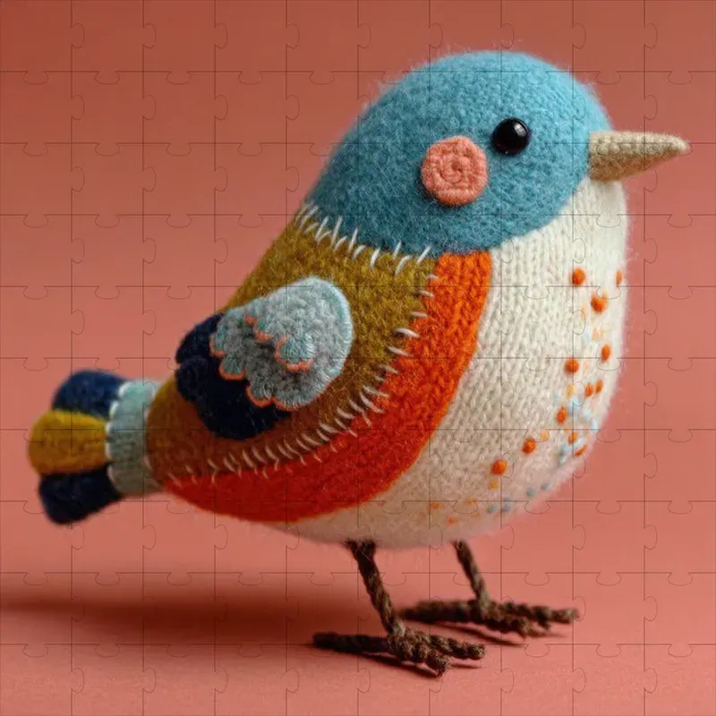 Knit Wool Felted Kawaii Plushes