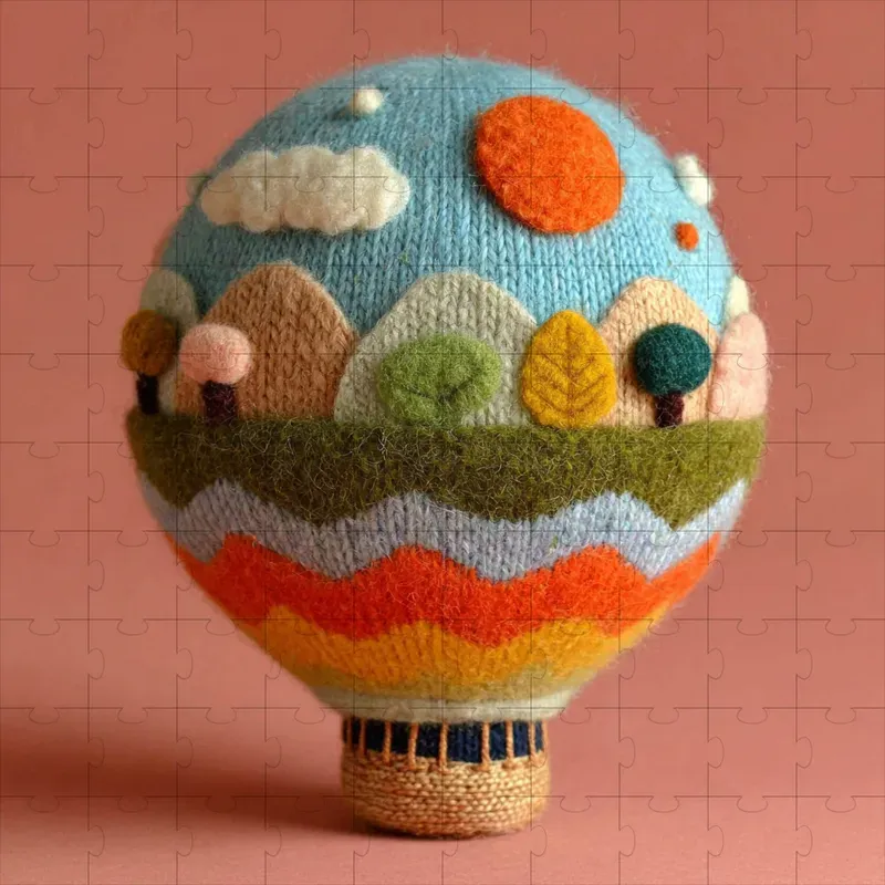 Knit Wool Felted Kawaii Plushes