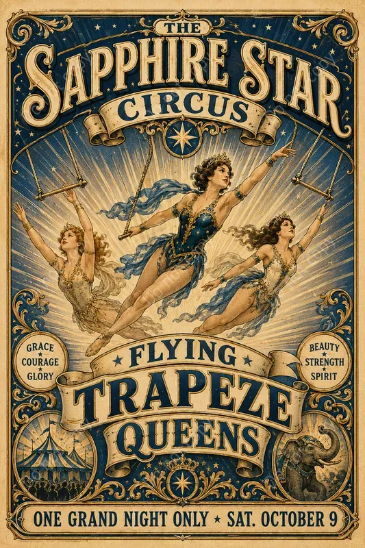 Vintage Circus Poster Makers