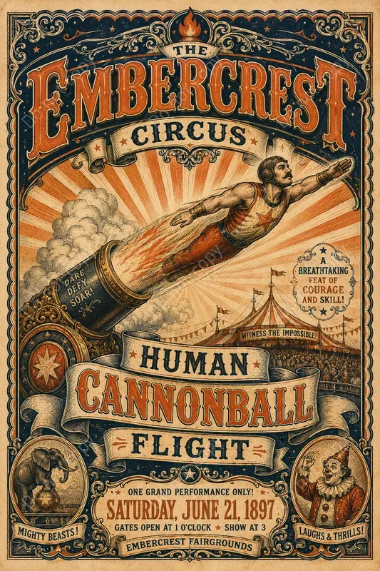 Vintage Circus Poster Makers
