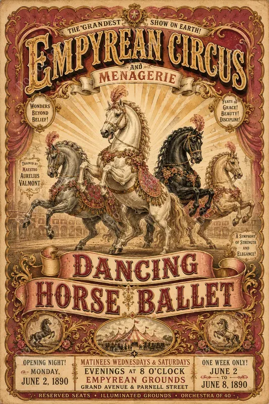 Vintage Circus Poster Makers