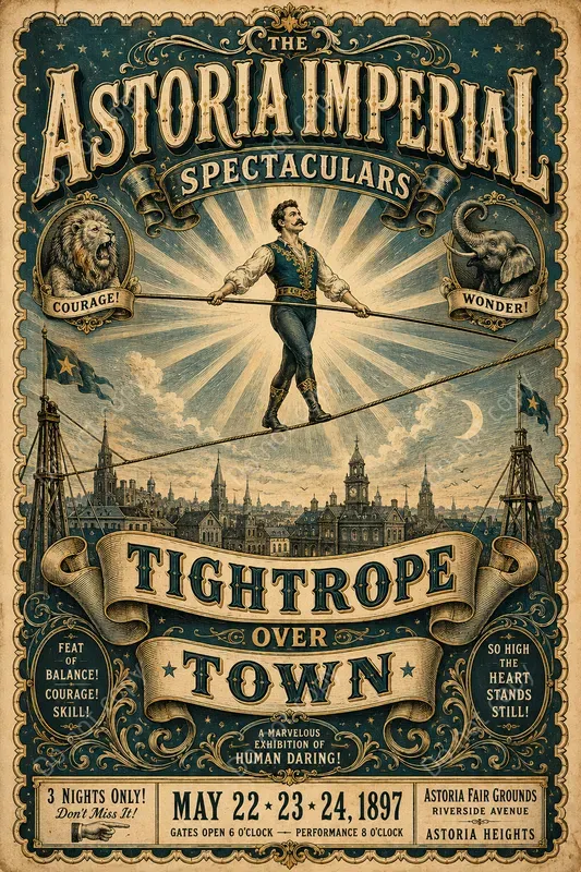 Vintage Circus Poster Makers
