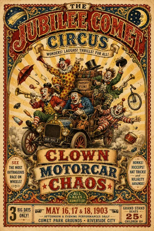 Vintage Circus Poster Makers