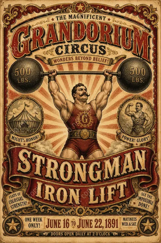 Vintage Circus Poster Makers