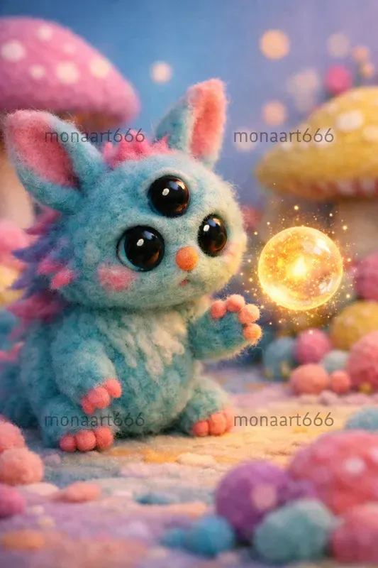 Whimsical Felt Utopias