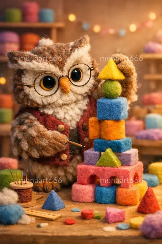 Whimsical Felt Utopias