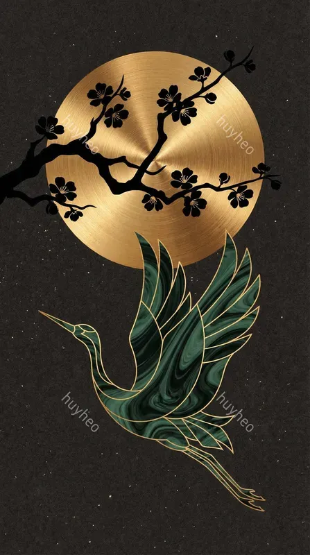 Japanese Gold Foil Marble Art