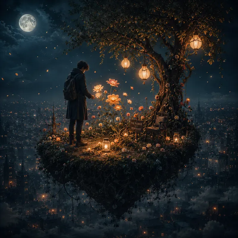 Moonlit Silent Stories