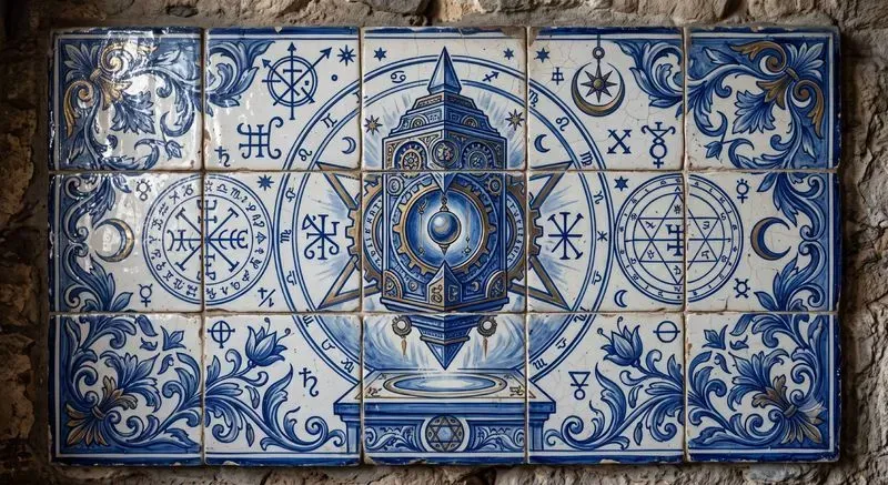 Handpainted Azulejo Tile Art