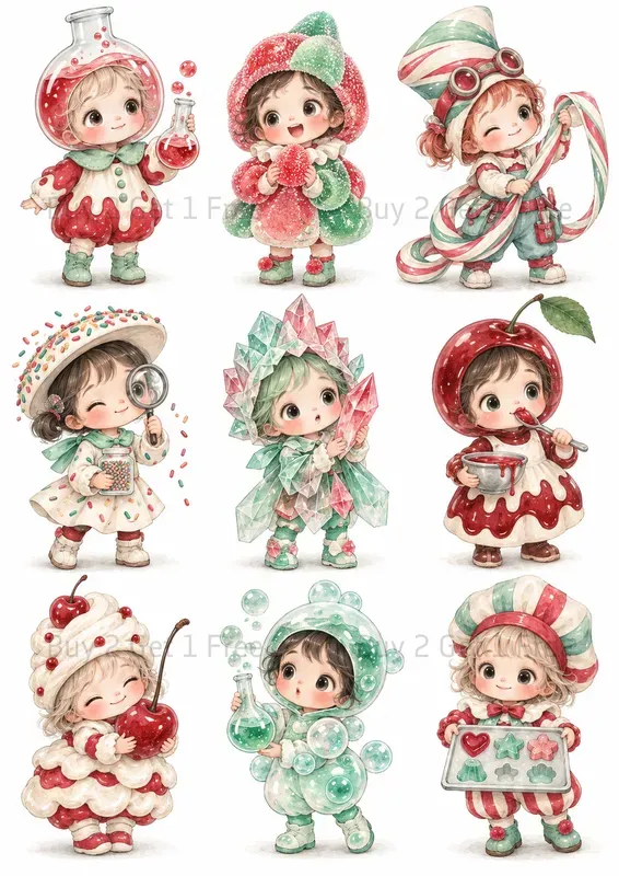 Whimsical Costume Mascot Kids