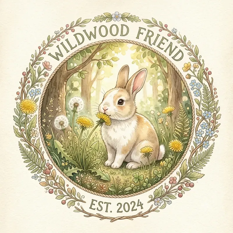 Forest Animal Badge Generator