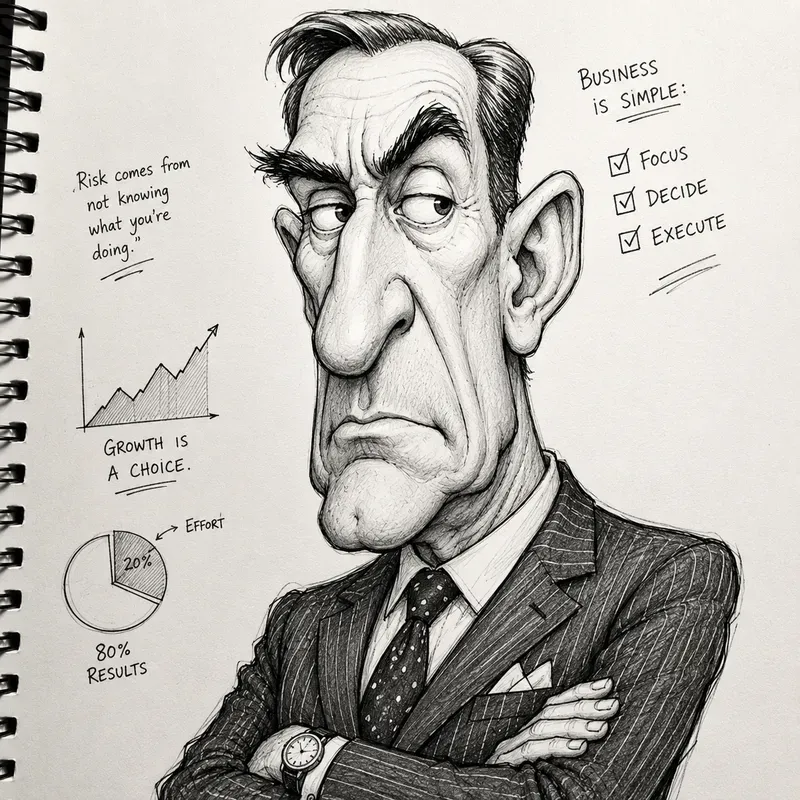 Funny Handdrawn Caricature Portraits