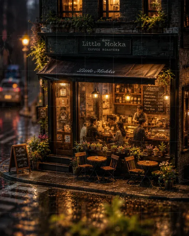 Cinematic Miniature Worlds
