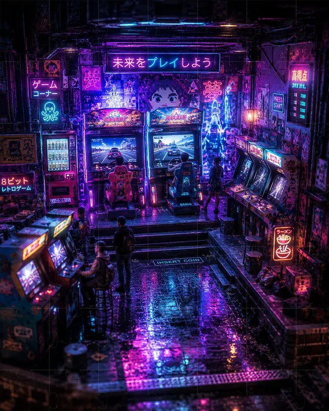 Cinematic Miniature Worlds