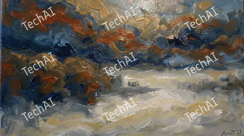 Impressionist Celestial Oil Paintings