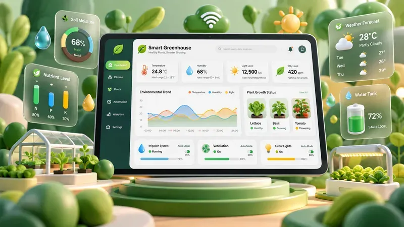 Tablet Dashboard UI Mockups 3D