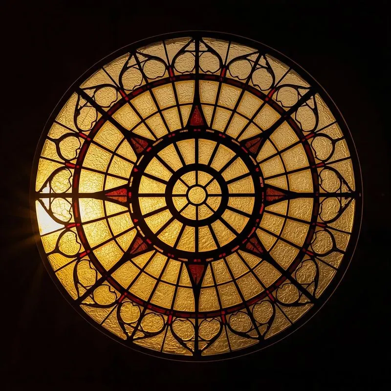 Architectural Glass Panel Photography