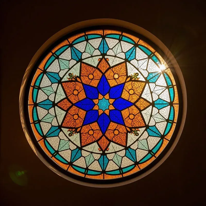 Architectural Glass Panel Photography