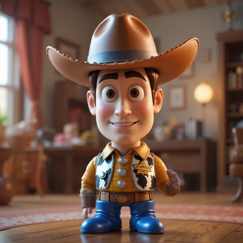 Cowboy Toys Stylized Cgi Comedies