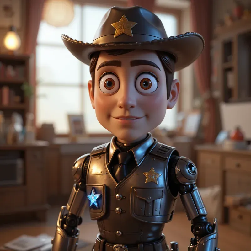 Cowboy Toys Stylized Cgi Comedies