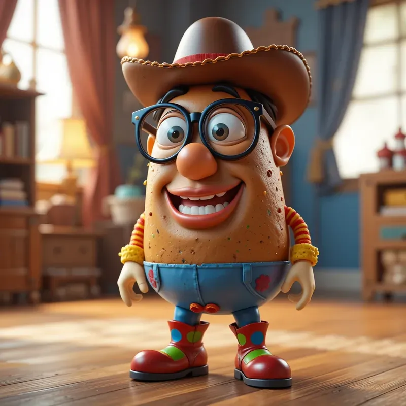 Cowboy Toys Stylized Cgi Comedies