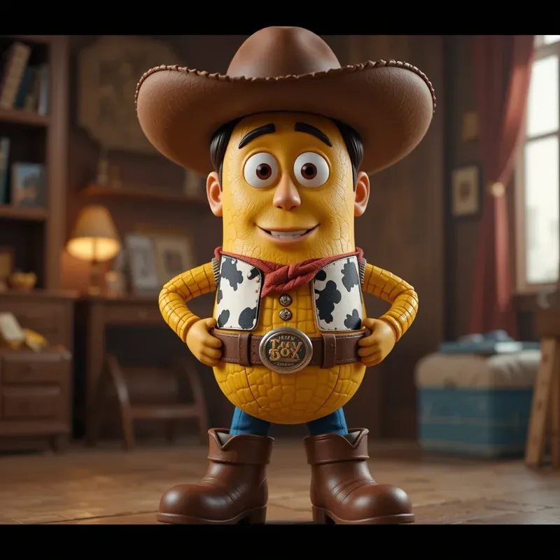 Cowboy Toys Stylized Cgi Comedies