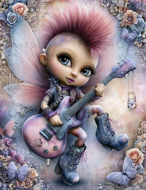 Punk Rock Fairy Junk Journals