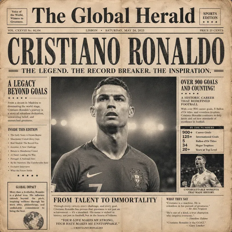Vintage Celebrity Newspaper Covers