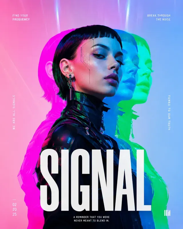 Rgb Identity Poster Generator