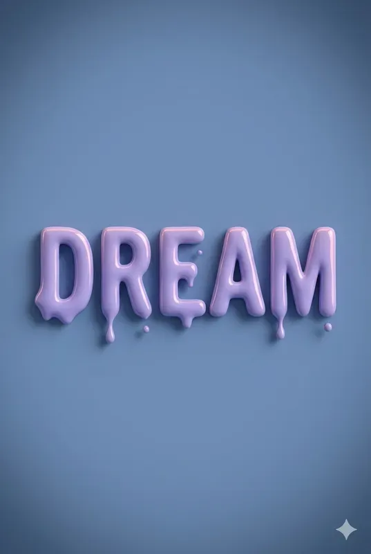 Liquid Lettering Wall Art