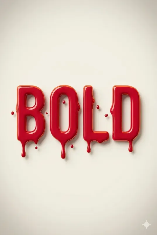 Liquid Lettering Wall Art