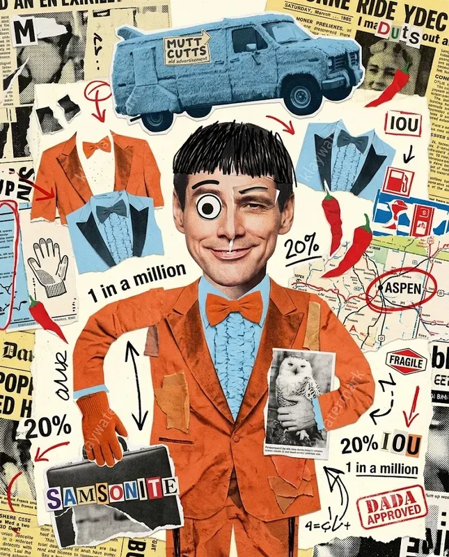 Cult Cinema Dada Collages