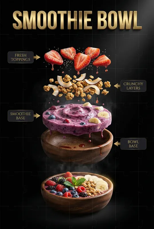 Layered Food Poster Generators